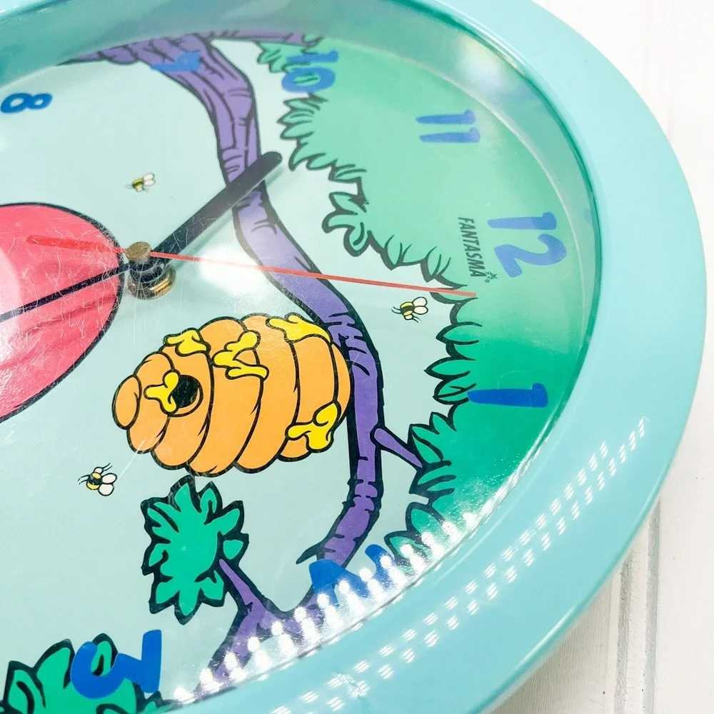FANTASMA WINNIE‎ THE POOH & FRIENDS WALL CLOCK Tested Working